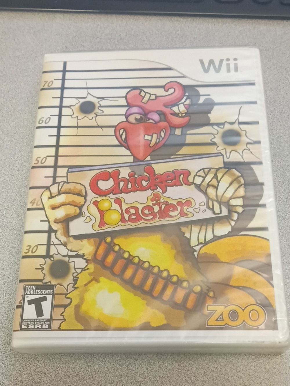 Chicken Blaster Nintendo Wii Video Game - NWT Brand New Sealed